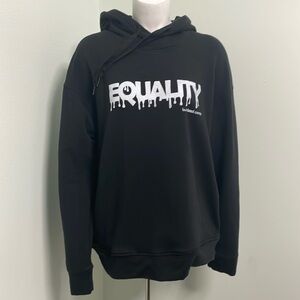 Burn Boot Camp Black Equality Hoodie size Large